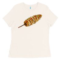 Bone Mexican elote corn Ladies Tee - AdoDesignShop
