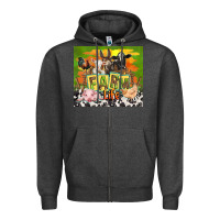 Charcoal Heather farm life with animals Zipper Hoodie - TumblerDesignByShophia