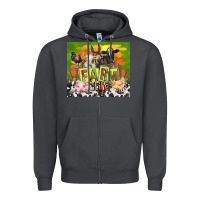Smoke farm life with animals Zipper Hoodie - TumblerDesignByShophia