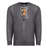 Charcoal Heather marker 2 chain fa element Premium Sweatshirt - FaDigitalArtStudio