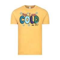 Vintage Mustard yes i am cold Vintage Tee - MaliasSmallBusiness