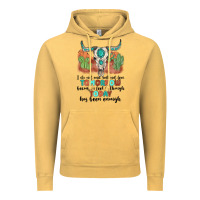 Vintage Mustard i do not and will not fear tomorrow Vintage Hoodie - MaliasSmallBusiness