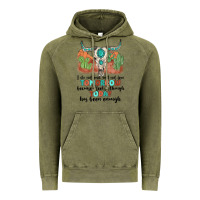 Vintage Olive i do not and will not fear tomorrow Vintage Hoodie - MaliasSmallBusiness