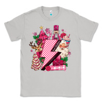Moon Dust pink christmas lightning bolt Classic Tee - MaliasSmallBusiness