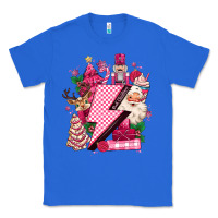 True Royal pink christmas lightning bolt Classic Tee - MaliasSmallBusiness