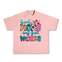 Salmon good moms say bad words Urban Heavy Tee - MaliasSmallBusiness