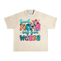 Sandshell good moms say bad words Urban Heavy Tee - MaliasSmallBusiness