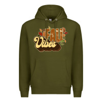 Army Green fall vibes Premium Hoodie - JahusDesignShop