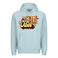 Blue Mist fall vibes Premium Hoodie - JahusDesignShop
