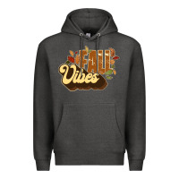Charcoal Heather fall vibes Premium Hoodie - JahusDesignShop