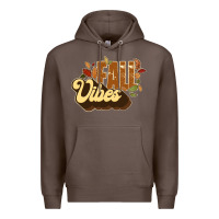 Coffee fall vibes Premium Hoodie - JahusDesignShop