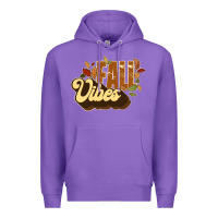 Purple fall vibes Premium Hoodie - JahusDesignShop