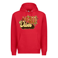 Red fall vibes Premium Hoodie - JahusDesignShop