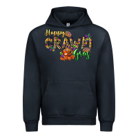 Navy Happy crawdi Gras Urban Hoodie - LillyAllenDesigns