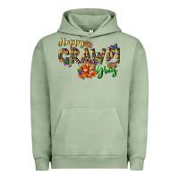 Pigment Oil Green Happy crawdi Gras Urban Hoodie - LillyAllenDesigns