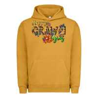 Pigment Peanut Butter Happy crawdi Gras Urban Hoodie - LillyAllenDesigns