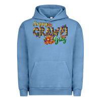 Pigment Pebble Blue Happy crawdi Gras Urban Hoodie - LillyAllenDesigns