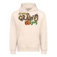 Sandshell Happy crawdi Gras Urban Hoodie - LillyAllenDesigns