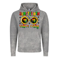 Cloud Rock juneteenth vibes only Vintage Hoodie - MaliasSmallBusiness