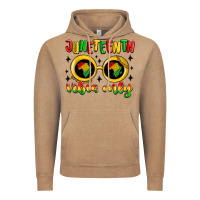 Vintage Coffee juneteenth vibes only Vintage Hoodie - MaliasSmallBusiness