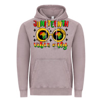 Vintage Zinc juneteenth vibes only Vintage Hoodie - MaliasSmallBusiness