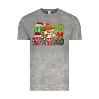 Cloud Rock feliz navidad santa Vintage Tee - MaliasSmallBusiness