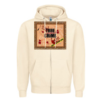 True Junkie Crime Zipper Hoodie | Teevron