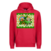 Cardinal St. Patrick's truck Premium Hoodie - CowGirlArtShop