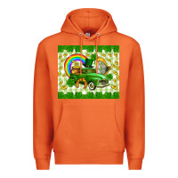 Carrot St. Patrick's truck Premium Hoodie - CowGirlArtShop