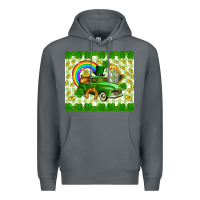 Rock St. Patrick's truck Premium Hoodie - CowGirlArtShop
