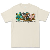 Bone peace love yorkshire pig Premium Tee - LillyAllenDesigns