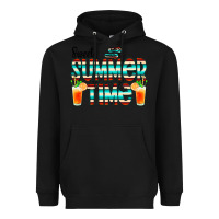 Black sweet summer time cocktail Heavyweight Hoodie - CowCowDesign