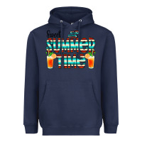 Navy sweet summer time cocktail Heavyweight Hoodie - CowCowDesign