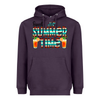 Plum sweet summer time cocktail Heavyweight Hoodie - CowCowDesign