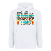White sweet summer time cocktail Heavyweight Hoodie - CowCowDesign
