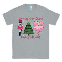 Heather Grey the most wonderful time of the year Classic Tee - MaliasSmallBusiness