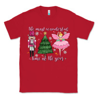 Red the most wonderful time of the year Classic Tee - MaliasSmallBusiness