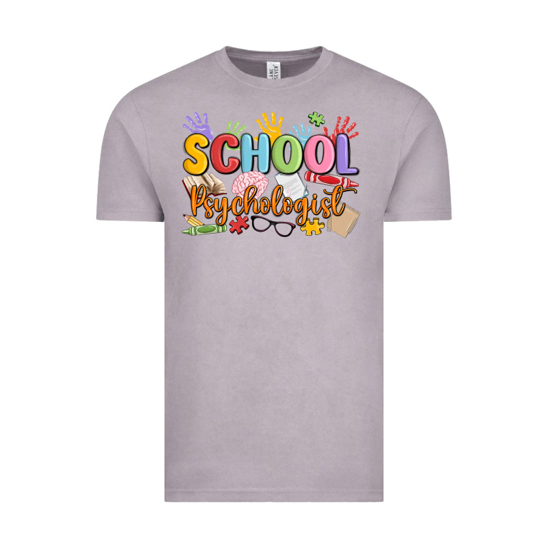 School Psychologist Vintage Tee by MaliasSmallBusiness | Teevron