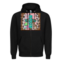 Black western he is risen with rabbit Zipper Hoodie - TumblerDesignByShophia