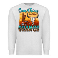 Oatmeal Heather something in the orange Premium Sweatshirt - OliviaCreatesArt