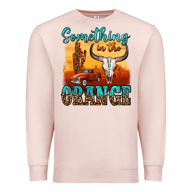 Something In The Orange Premium Sweatshirt by OliviaCreatesArt | Teevron