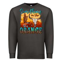 Smoke something in the orange Premium Sweatshirt - OliviaCreatesArt