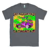 Charcoal Heather mardi gras gnome truck Classic Tee - JahusDesignShop