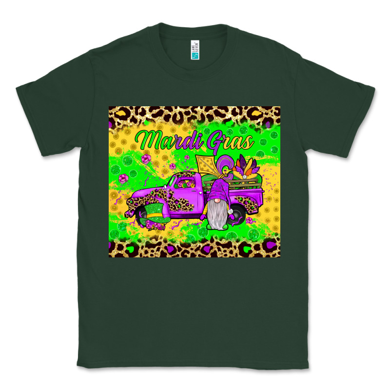 Mardi Gras Gnome Truck Classic Tee by JahusDesignShop | Teevron