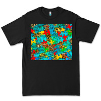 Black autism awareness puzzle Premium Tee - BarkalooDesign