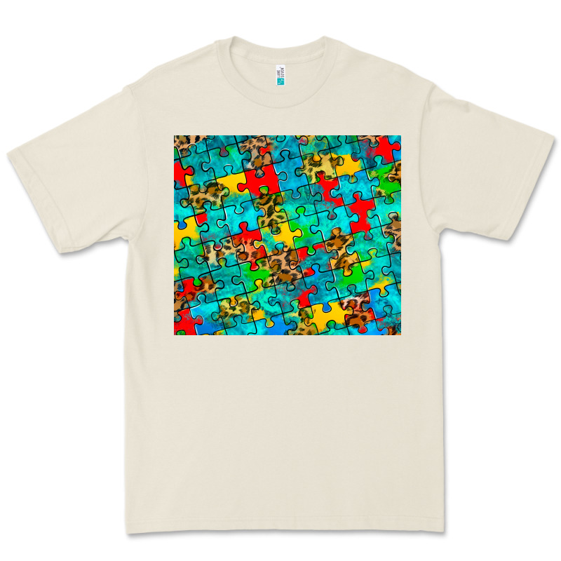 Autism Awareness Puzzle Premium Tee by BarkalooDesign | Teevron