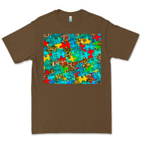 Cacao autism awareness puzzle Premium Tee - BarkalooDesign