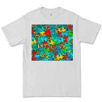 Dove Grey autism awareness puzzle Premium Tee - BarkalooDesign