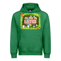 Emerald Oh how he loves us Easter Day Urban Hoodie - LillyAllenDesigns