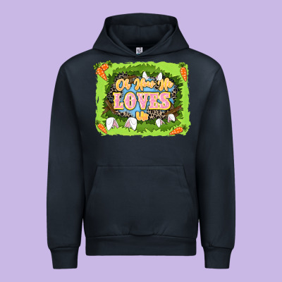 Oh How He Loves Us Easter Day Urban Hoodie Designed By Lillyallendesigns